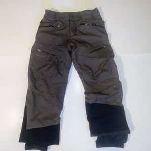 Marmot Weatherproof Gray Insulated Ski Pants Size Youth M